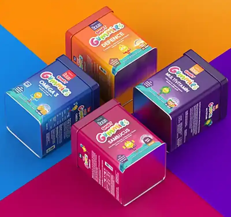 Ocean Smart Gummies Ambalaj Tasarımı