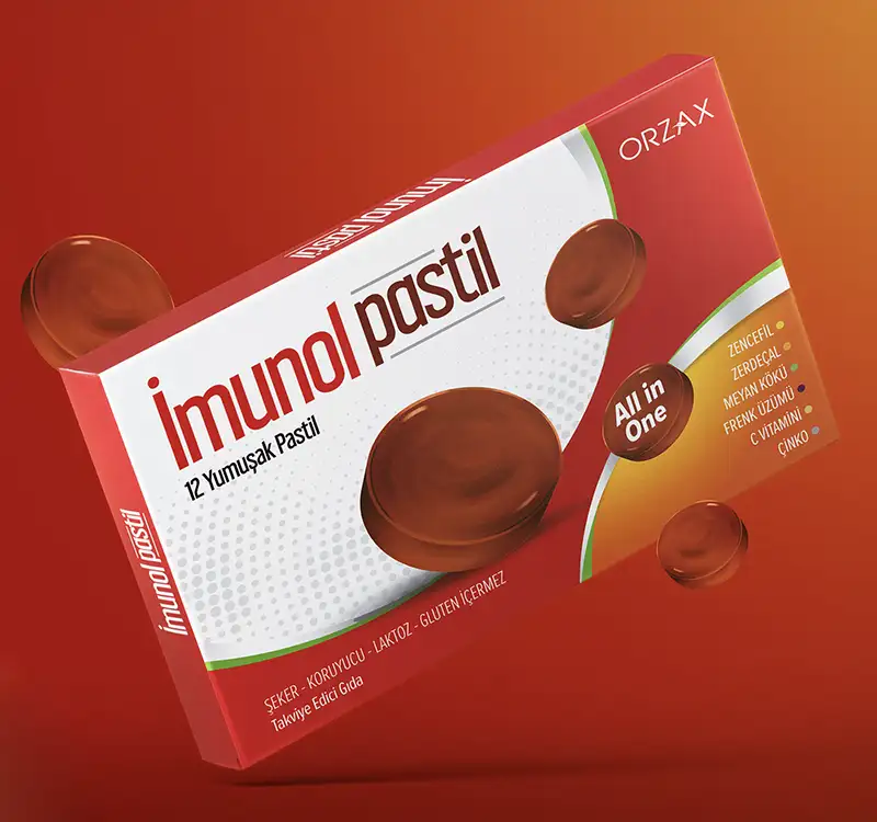 İmunol Pastil Ambalaj Tasarımı