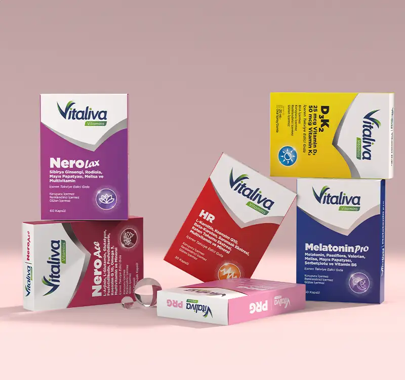 Vitaliva Ambalaj Tasarımı
