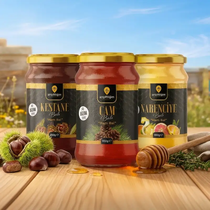 Arıçiftliğim Bal Amblaj tasarım projesi